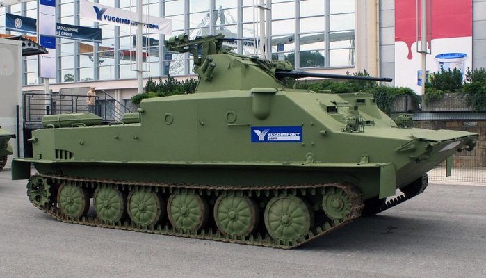 BTR-50S < 출처 : (cc) Srđan Popović at Wikimedia.org >