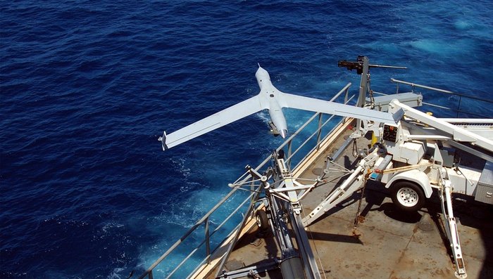 인시투는 스캔이글 UAV(사진)를 납품하면서 방산회사로 성장하여 급기야 보잉에 인수되었다. <출처: 해군>