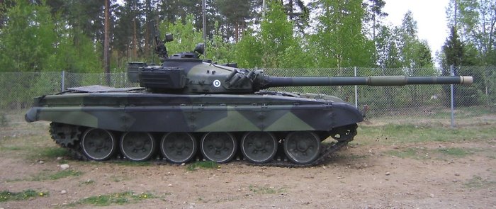 핀란드가 2000년대 초반까지 운용한 T-72 전차 <출처 (cc) Argus fin at wikimedia.org>