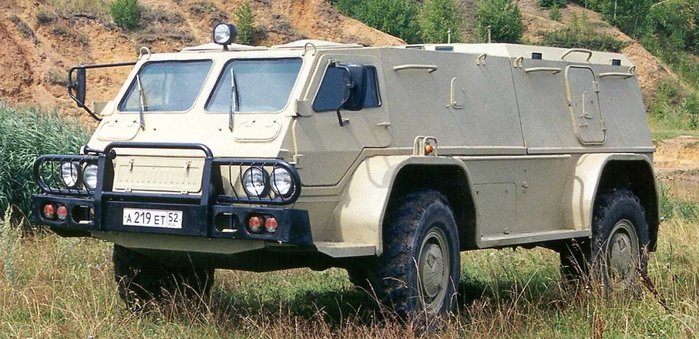 GAZ-39371 보드닉 양산형의 모습 <출처: Public Domain>