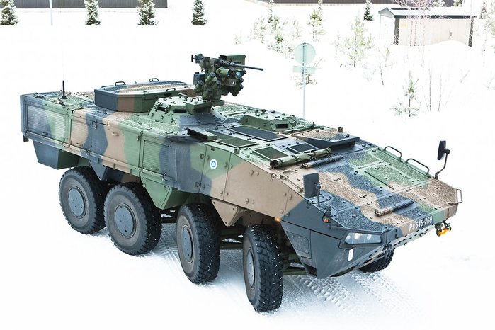 핀란드군용 XA-360 APC <출처 : 핀란드 국방부>