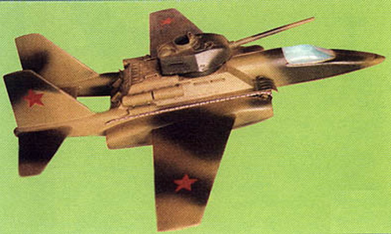 Flying tank