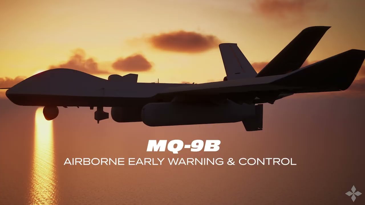 MQ-9B AEW&C �ַ���� ���� AEW ������ ���� ������ Ȯ���Ͽ�, ���� �ڻ��� �����ϰ� ��ȣ�ϴ� ���ÿ� ��ȭ�ϴ� ������