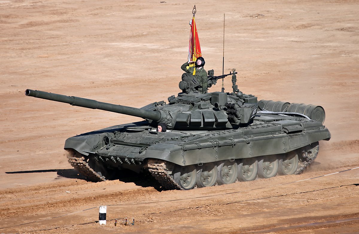 most modern t-72 tank