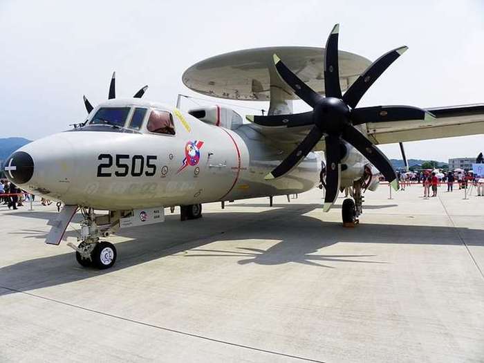 대만 공군의 E-2K <출처: (cc) 玄史生 at Wikimedia.org>
