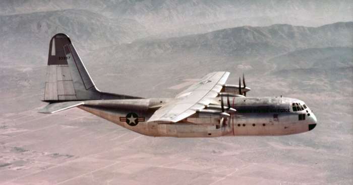 1954 8 23, ʵ  YC-130 <ó: Lockheed Martin>