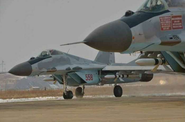 Ѷ ҷ 4  ô븦 ߴ MiG-29 ؼҼ   ֽſ ̱⵵ ϴ. <ó: Public Domain>