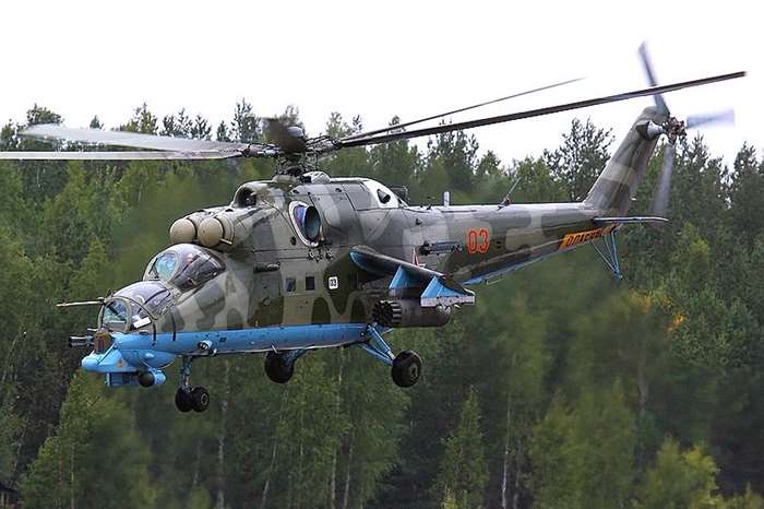 Mi-24 ︮. 8 ߹    ִ. <ó: (cc) Igor Dvurekov at wikimedia.org>