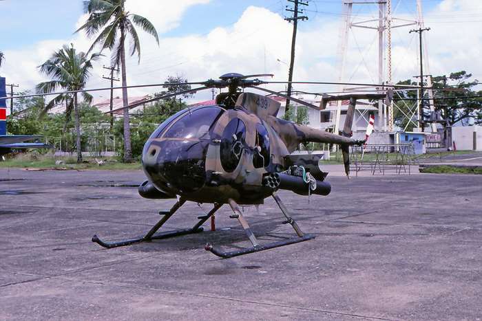 필리핀군의 520MG 헬기 <출처: Public Domain>