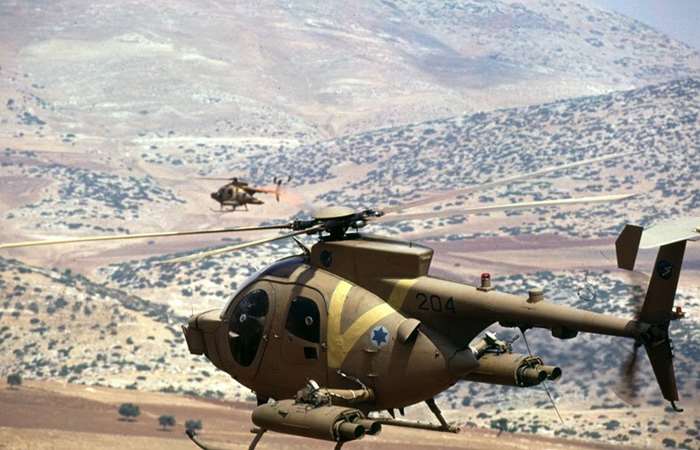 대한항공이 이스라엘 공군에 수출한 ‘라하투트’ 토우 디펜더 헬기 <출처: Public Domain>
