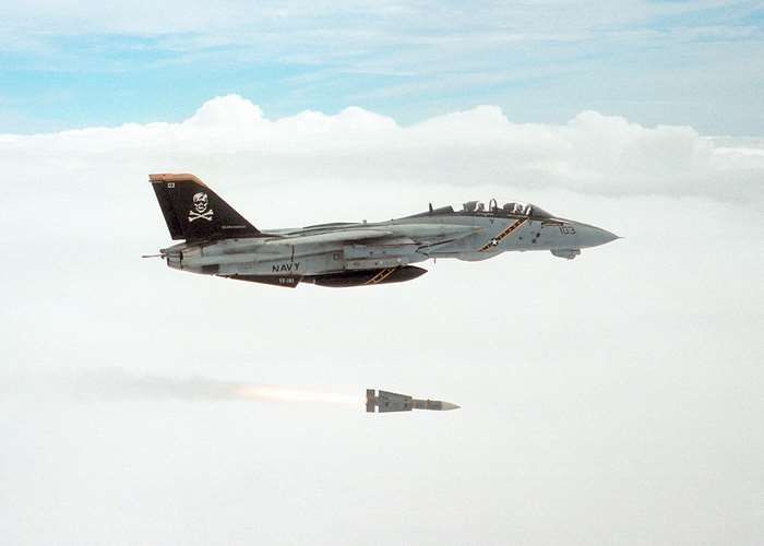 AIM-54 Ǵн(Phoenix) ̻ ߻  F-14 <ó:  ر װüɺ>