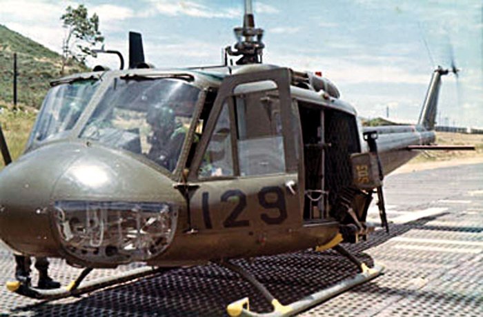 미 육군 제 129 강습헬기중대가 베트남에서 운용한 UH-1D형 <출처: US Army Special Operations Command>