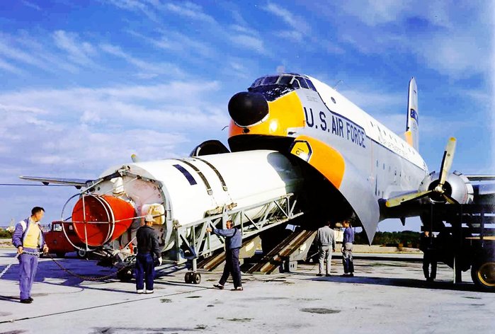 C-124 글로브마스터II는 1950년대 미 공군 전략수송의 핵심전력이었다. <출처: Public Domain>