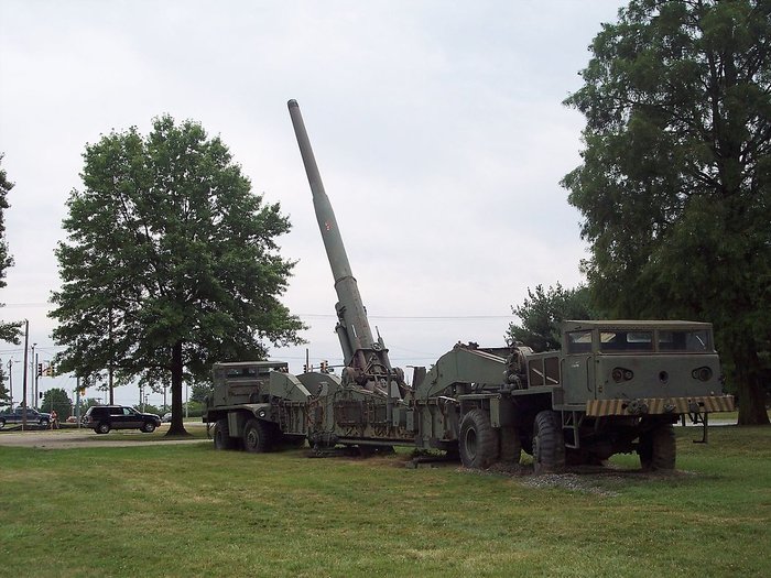 애버딘 시험장에 전시된 M65 <출처 (cc) PlaidBaron at wikimedia.org>