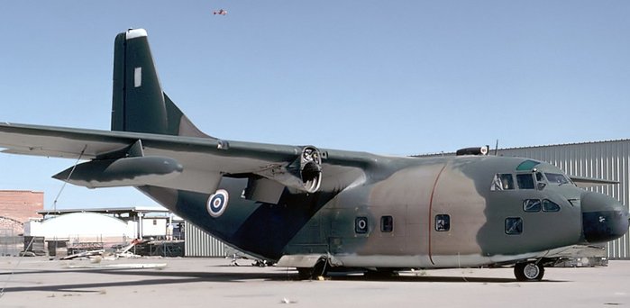 개수 중 폐기된 태국 공군의 C-123T 시제기 <출처: airhistory.net>
