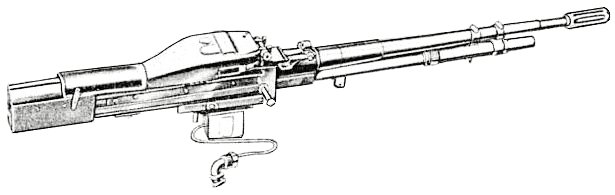 M60C 항공기용 기관총 <출처: Public Domain>