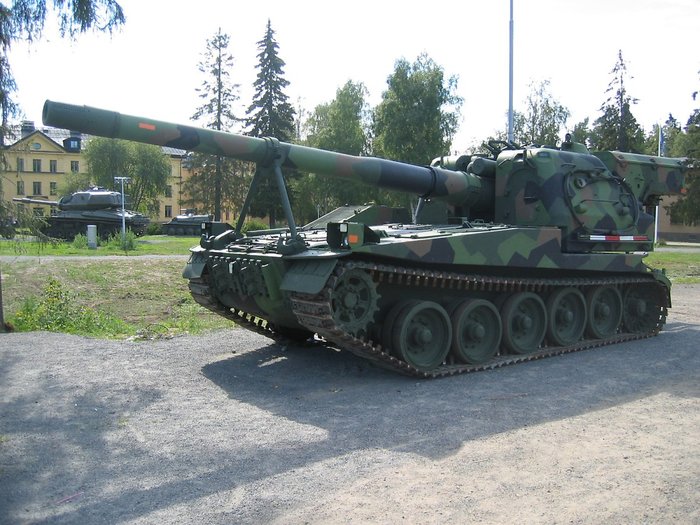 스웨덴 군사역사 박물관에 전시된 반드카논 1C 자주포 <출처 (cc) Johan Elisson at wikimedia.org>