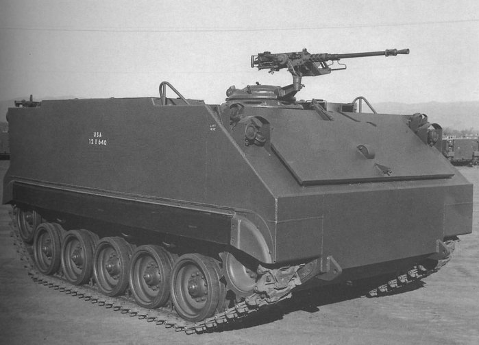 1950년대부터 미국의 M59 등 다양한 APC가 도입되기 시작했다. <출처 : topwar.ru>