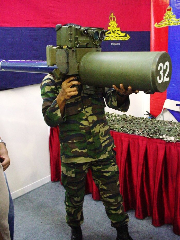 말레이시아 육군의 스타버스트 <출처 (cc) Ahmad Ziyad Maricar at wikimedia.org>