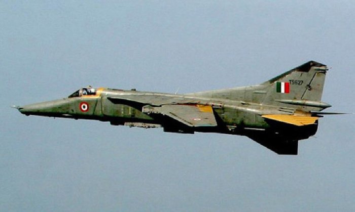 인도 공군의 MiG-27ML. 소련 다음으로 해당 기종을 많이 운용한 나라다. < 출처 : Public Domain >