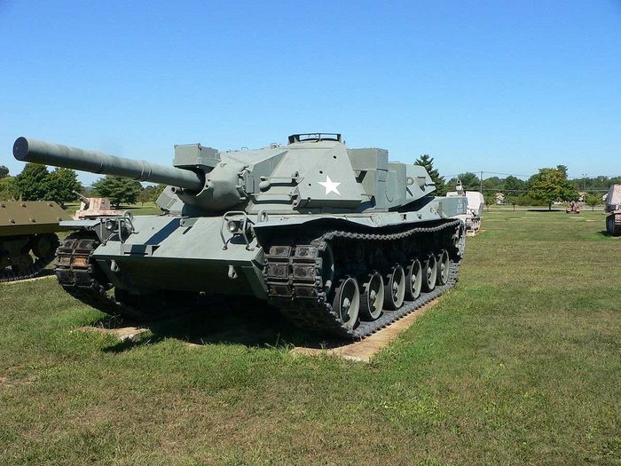 MBT-70은 공간장갑을 채택한 것이 특징적이다. (출처: Mark Pellegrini / Wikimedia Commons)