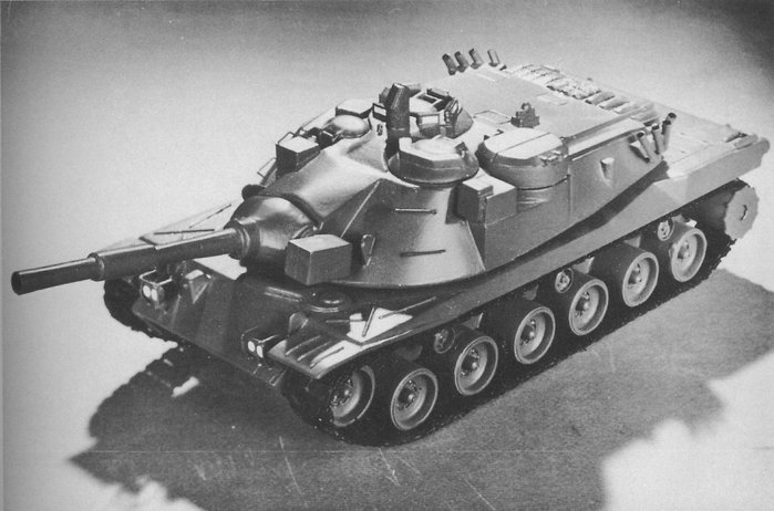MBT-70 최종 설계안. (출처: US Army)