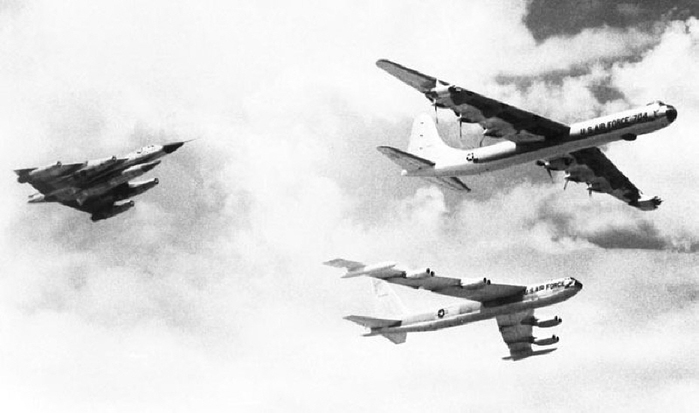B-36, B-52 յ   B-58. ̱ ݱ о߿  ϱ   ʰ ſ⸦ ߴ. < ó : Public Domain >