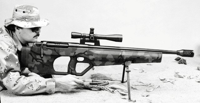 해리스 M92 불펍 저격소총 <출처: Public Domain>