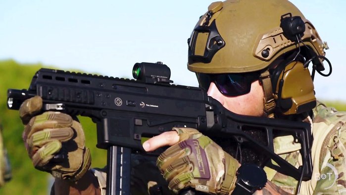 APC9은 애초에 모듈러 총기시스템인 APC의 기관단총 모델 가운데 하나이다. <출처: B&T AG>