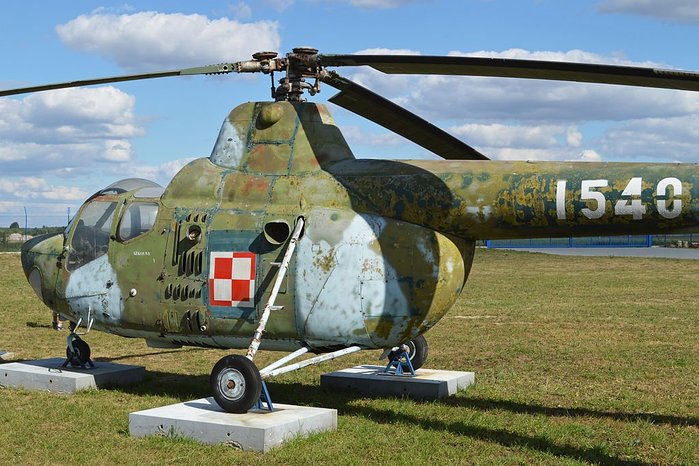 Mi-1을 폴란드가 면허 생산한 SM-1 <출처 (cc) Alan Wilson at wikimedia.org>