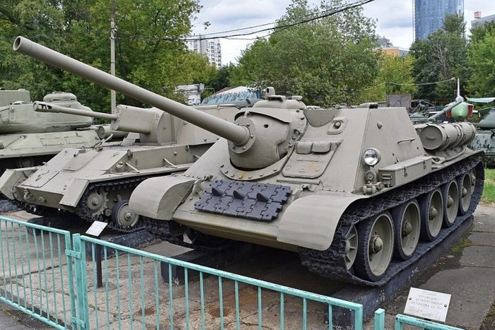 SU-85는 대타로 등장했지만 소련군이 가장 필요로 할 때 활약했다. < 출처 : (cc) Alan Wilson at Wikimedia.org >