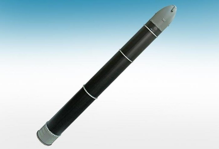RS-28 사르마트는 액체연료방식의 3단추진 ICBM으로 사일로에서 발사된다. <출처: Public Domain>