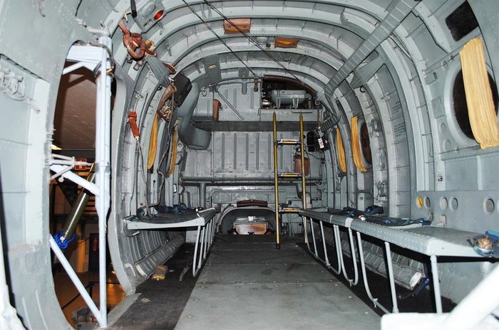 Mi-4A 헬기의 내부 객실의 모습 <출처: (c) Андрей Егоров>