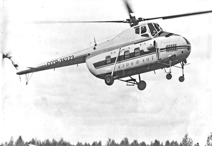 민간 수송 모델인 Mi-4P <출처: war-book.ru>