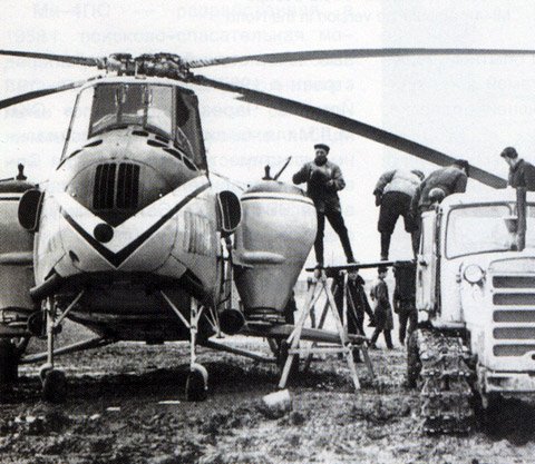농업과 소방용으로 쓰인 다목적 버전 Mi-4Skh <출처 : aviastar.org>
