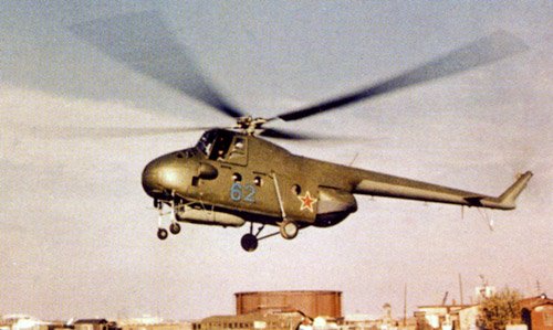 표적 지시기를 탑재한 Mi-4U <출처 : aviastar.org>