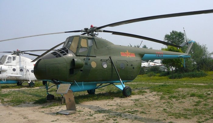 중국이 Mi-4를 기반으로 제작한 하얼빈 Z-5 <출처 : oldjets.net>