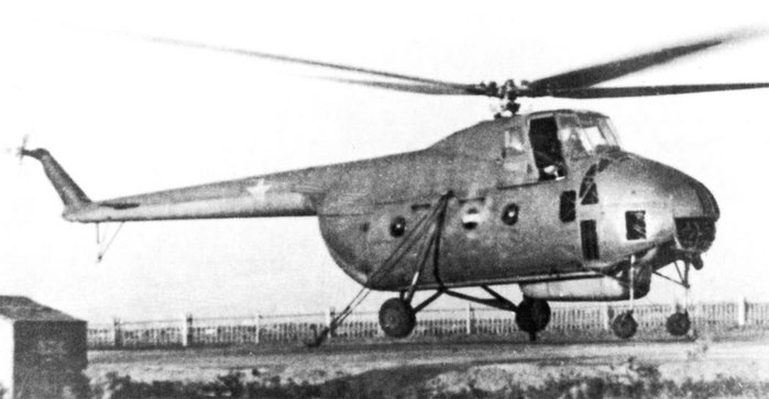 Mi-4의 시제기인 V-12 <출처 : airwar.ru>