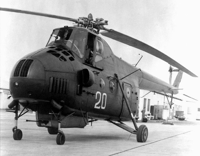 Mi-4 중형 헬리콥터는 1950년대 초반 소련 군부의 긴급 요청에 의해 개발되었다. <출처 : Public Domain>