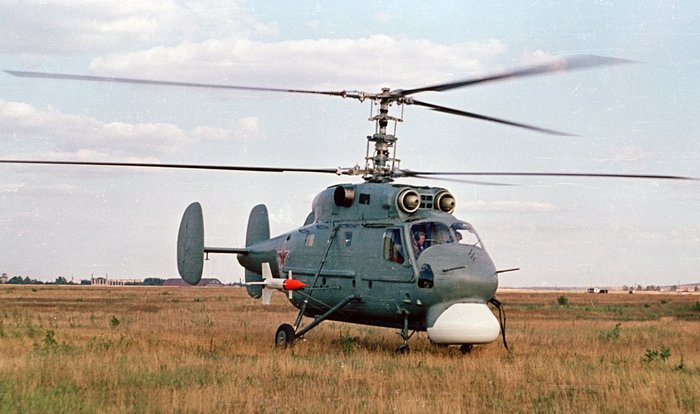 목업 미사일을 장착한 Ka-25 시제기 <출처 : Авиару.рф>