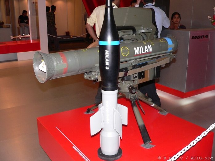 밀란 3 미사일 <출처 : military-az.com>
