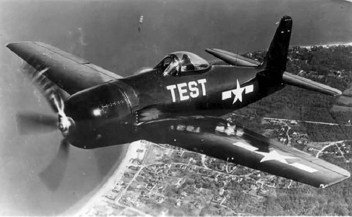 XF8F-1 시제기 < 출처 : Public Domain >