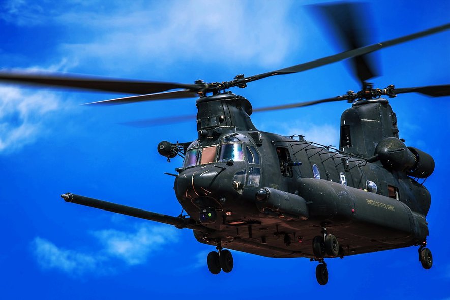 MH-47G 시누크 대형 특수작전헬리콥터 <출처: US Army>