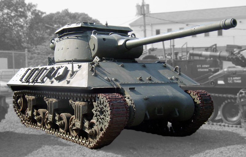 강력한 90mm 주포를 탑재한 M36 자주대전차포는 독일의 모든 기갑 장비를 제압할 수 있었다. < 출처 : (cc) User:Fat yankey at Wikimedia.org >