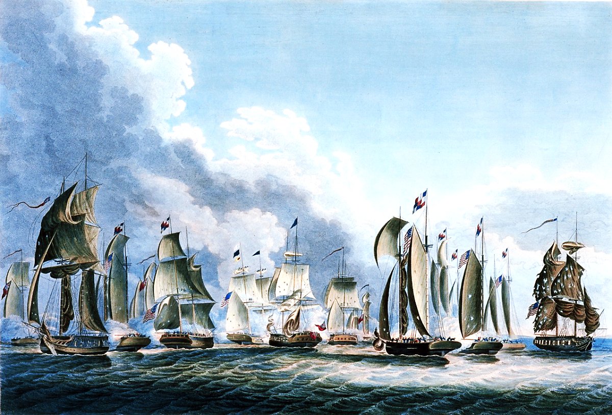 1812년 전쟁에서 미 해군은 레이크에리 전투에서 영국을 제압하고 승리의 기반을 마련했다. <출처: Murray Draper & Co.>