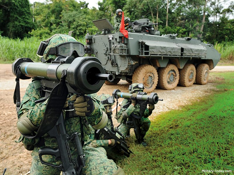장갑차량과 건물을 상대하기 위해 개발된 마타도어 휴대용 로켓 무기 <출처 : military-today.com>