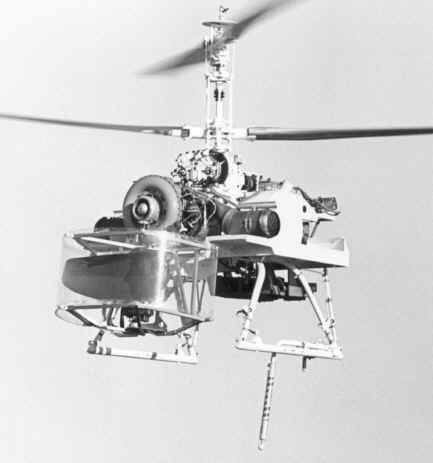지상 감시 레이더를 장착한 나이트 가젤 시험기 <출처 : gyrodynehelicopters.com>