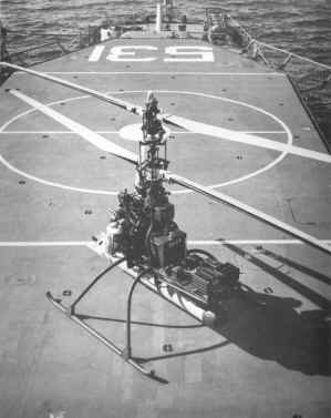 마크 43 어뢰를 장착한 DSN-1 <출처 : gyrodynehelicopters.com>