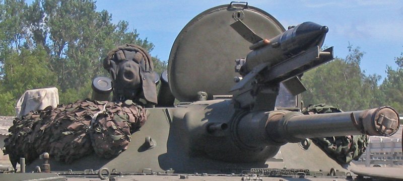 2A28 저압 활강포와 9M113 대전차미사일을 장착한 BMP-1 포탑. BMD-1도 같은 무장을 장착했다. < 출처 : (cc) Darkone at Wikimedia.org >