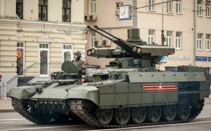 러시아가 모스크바 열병식에서 공개한 BMPT-14 터미네이터 3 <출처 : International Business Times>